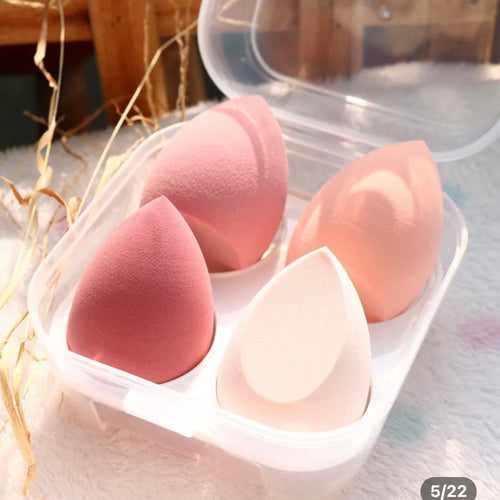 Beauty Blender | Makeup Sponge | 4PCS with Case Included